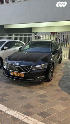 סקודה סופרב (עד 2019) L&K אוט' 2.0 (220 כ''ס) בנזין 2017 למכירה בחיפה