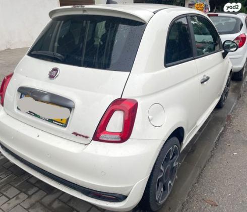 פיאט 500 Sport SR דואולוג'יק 1.2 (69 כ''ס) בנזין 2019 למכירה ברמת גן