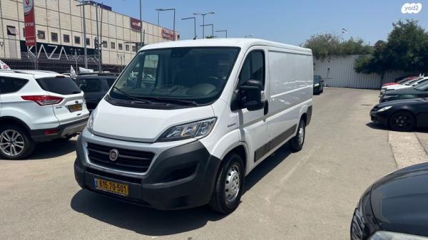 פיאט דוקאטו קצר/בינוני קצר/נמוך ידני דיזל 3 מק' 2.3 (130 כ"ס) דיזל 2019 למכירה בחיפה