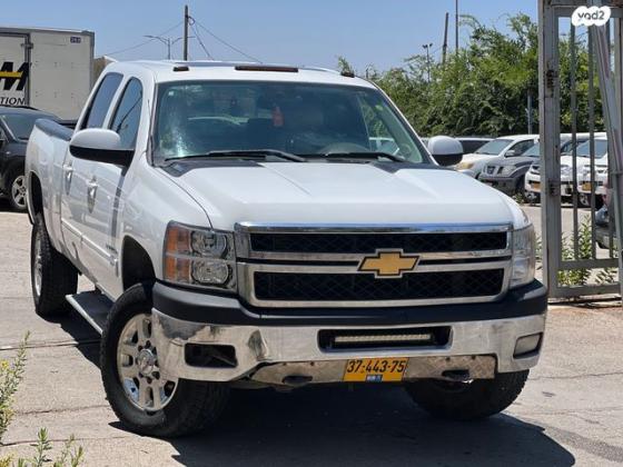 שברולט סילברדו 3500 4X4 LTZ משא פתוח דאבל קבינה אוט' 6.6 (365 כ"ס) דיזל 2012 למכירה בירושלים
