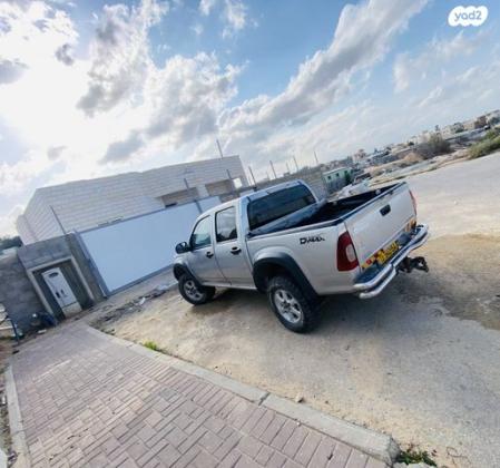 איסוזו 4X4 D-MAX 4X4 S דאבל קבינה ידני דיזל 2.5 (136 כ''ס) דיזל 2008 למכירה בבאר שבע
