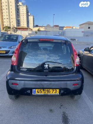 פיג'ו 107 Trendy אוט' 1.0 (70 כ''ס) בנזין 2010 למכירה בקרית גת