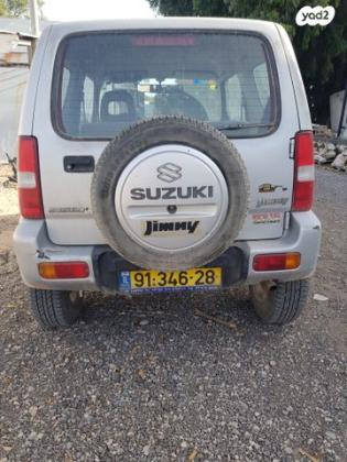 סוזוקי ג'ימני 4X4 JLX אוט' 1.3 (82 כ''ס) בנזין 2005 למכירה במכמורת