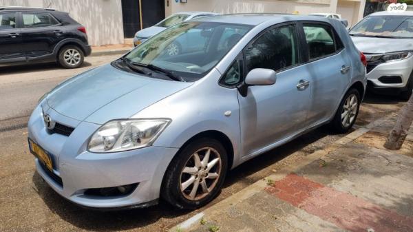 טויוטה אוריס GLI רובוטית 1.6 (132 כ"ס) בנזין 2008 למכירה בהרצליה