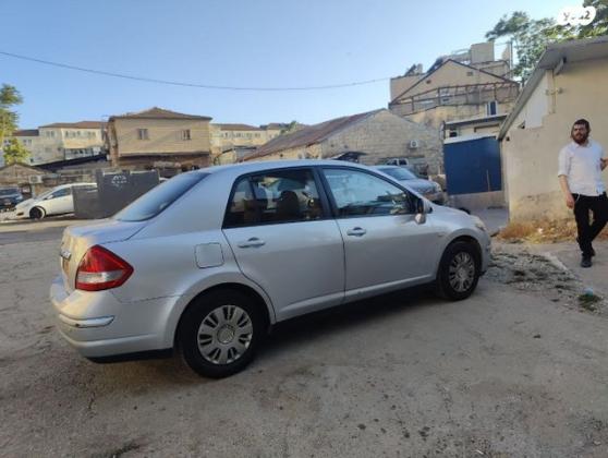 ניסאן טידה Business אוט' סדאן 1.6 (110 כ''ס) בנזין 2008 למכירה בירושלים