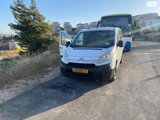 סיטרואן ג'אמפי קצר/בינוני Fourgon סגור ידני דיזל 1.6 (90 כ''ס) דיזל 2012 למכירה בירושלים