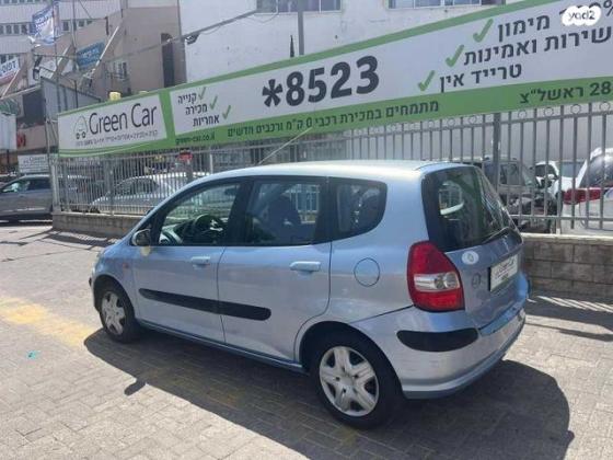 הונדה ג'אז LS אוט' 1.3 (83 כ''ס) בנזין 2004 למכירה בראשון לציון