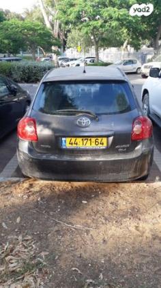 טויוטה אוריס GLI רובוטית 1.6 (132 כ"ס) בנזין 2008 למכירה ברמת גן