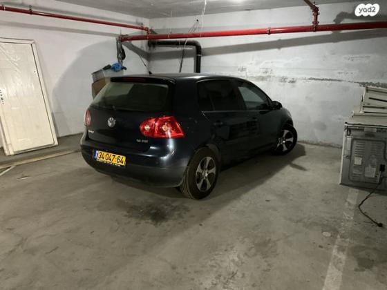 פולקסווגן גולף Trendline אוט' 5 דל' 1.6 (115 כ''ס) בנזין 2008 למכירה בירושלים