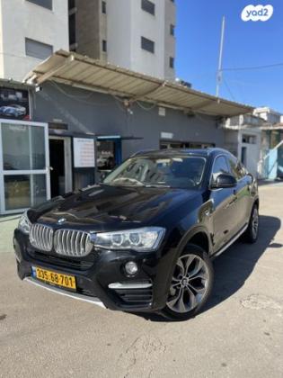 ב.מ.וו X4 4X4 XDRIVE28I Sport אוט' 2.0 (245 כ''ס) בנזין 2018 למכירה בעפולה