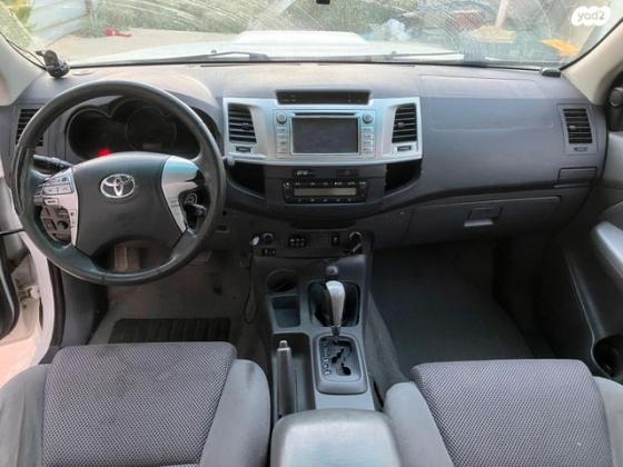 טויוטה היילקס ויגו 4X4 4X4 דאבל קבינה אוט' דיזל 3.0 (171 כ''ס) דיזל 2012 למכירה בבאר שבע