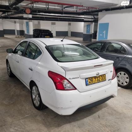 ניסאן אלמרה SL אוט' 1.6 (109 כ"ס) בנזין 2015 למכירה בבאר יעקב