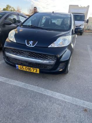 פיג'ו 107 Trendy אוט' 1.0 (70 כ''ס) בנזין 2010 למכירה בקרית גת