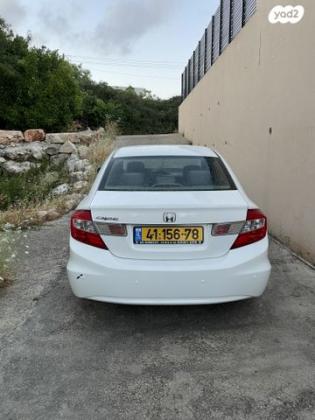 הונדה סיוויק סדאן החדשה Comfort אוט' 1.8 (142 כ''ס) בנזין 2012 למכירה בכרמיאל