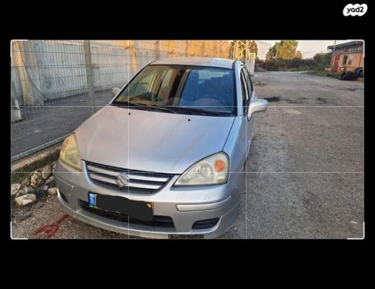 סוזוקי ליאנה GLS סדאן אוט' 1.6 (107 כ''ס) בנזין 2006 למכירה בבית שאן
