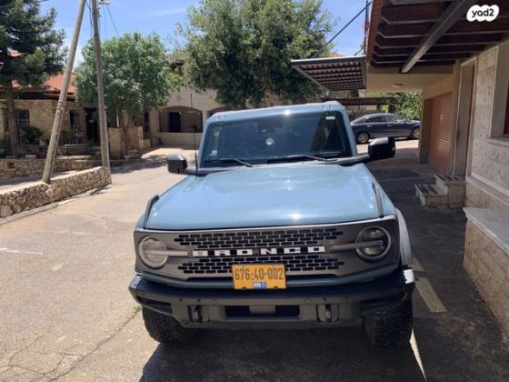 פורד ברונקו 4X4 Bad Lands Lux אוט' 4 דל' 2.7 (330 כ"ס) בנזין 2022 למכירה בחורפיש