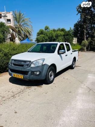 איסוזו 2X4 D-MAX S דאבל קבינה ידני דיזל 2.5 (163 כ''ס) דיזל 2013 למכירה בזכריה