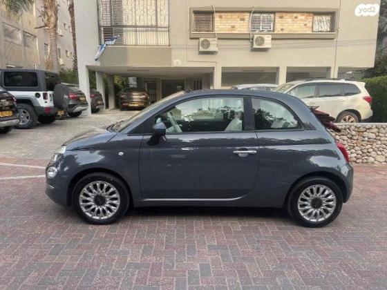 פיאט 500C Popstar אוט' 1.2 (69 כ"ס) בנזין 2021 למכירה בהרצליה