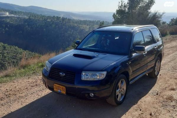 סובארו פורסטר 4X4 2.5 XT טורבו אוט' 2.5 (230 כ''ס) בנזין 2006 למכירה בקרית אונו