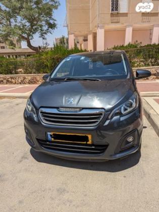 פיג'ו 108 Active רובוטית 1.0 (69 כ''ס) בנזין 2017 למכירה ברחובות