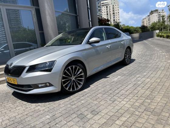 סקודה סופרב (עד 2019) L&K אוט' 2.0 (220 כ''ס) בנזין 2018 למכירה בתל אביב יפו