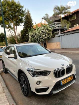 ב.מ.וו X1 SDRIVE20I X-Line אוט' 2.0 (192 כ"ס) בנזין 2016 למכירה בקרית עקרון