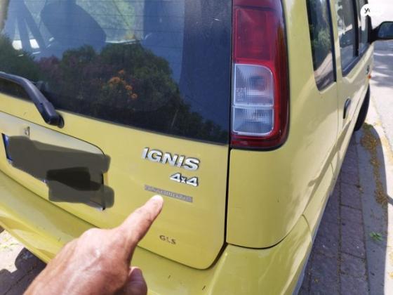 סוזוקי איגניס 4X4 GLS אוט' 1.3 (83 כ''ס) בנזין 2004 למכירה בראשון לציון