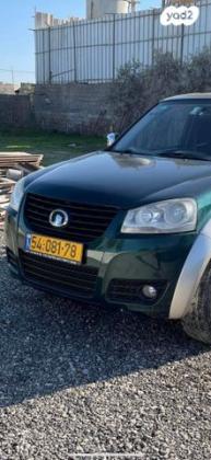 גרייט וול סטיד / Steed 4X4 S דאבל קבינה ידני 2.4 (125 כ''ס) בנזין 2012 למכירה בבאקה אל ע'רביה