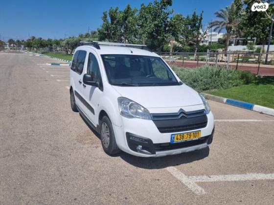 סיטרואן ברלינגו דור 2 (2008-2019) XTR רובוטית דיזל 1.6 (100 כ"ס) דיזל 2018 למכירה באשקלון