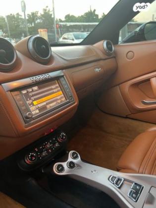 פרארי קליפורניה קבריולט אוט' 4.5 (460 כ''ס) בנזין 2012 למכירה באשדוד