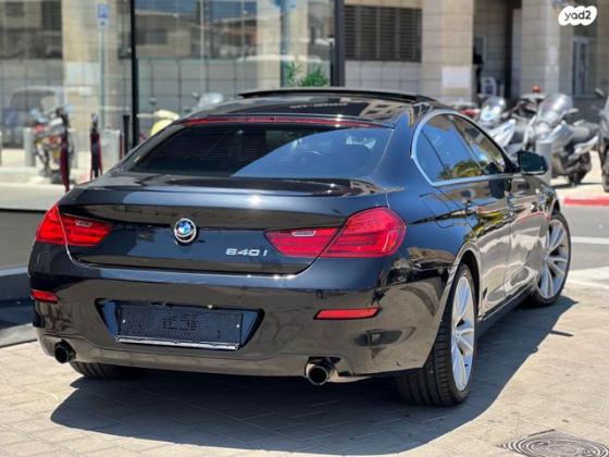 ב.מ.וו סדרה 6 640I גראן-קופה אוט' 3.0 (320 כ"ס) בנזין 2013 למכירה בתל אביב יפו