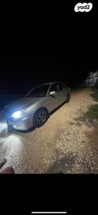 הונדה סיוויק (עד 2006) ES אוט' 1.6 (110 כ''ס) בנזין 2004 למכירה בקרית שמונה