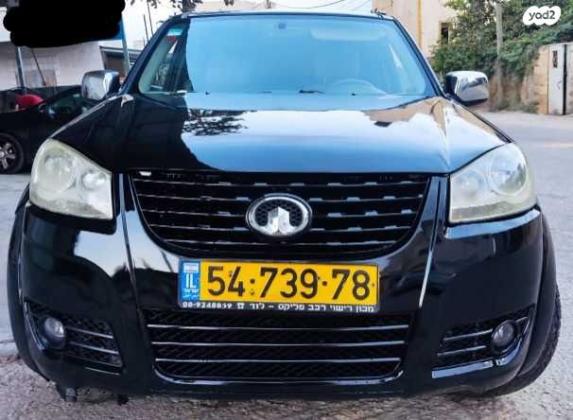 גרייט וול סטיד / Steed S דאבל קבינה ידני 2.4 (125 כ''ס) בנזין 2012 למכירה באשדוד