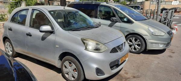 ניסאן מיקרה Visia ידני 1.2 (80 כ''ס) בנזין 2017 למכירה בירושלים