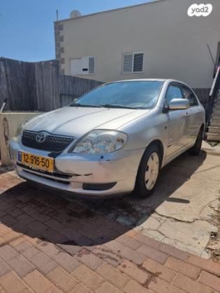 טויוטה קורולה GLI אוט' 1.6 (110 כ''ס) בנזין 2003 למכירה בעתלית