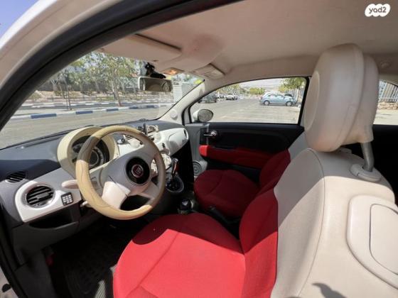 פיאט 500 Pop אוט' 1.2 (69 כ"ס) [2009-2014] בנזין 2013 למכירה באילת