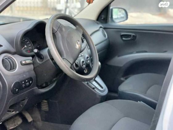 יונדאי i10 Inspire אוט' 1.1 (69 כ"ס) בנזין 2013 למכירה בראש העין