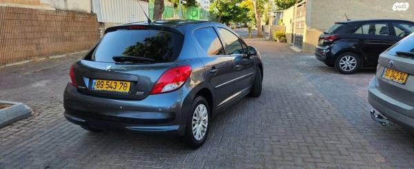 פיג'ו 207 Active אוט' 1.6 (120 כ"ס) בנזין 2012 למכירה בשדרות