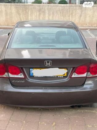 הונדה סיוויק סדאן החדשה Comfort אוט' 1.8 (140 כ''ס) בנזין 2010 למכירה בראשון לציון