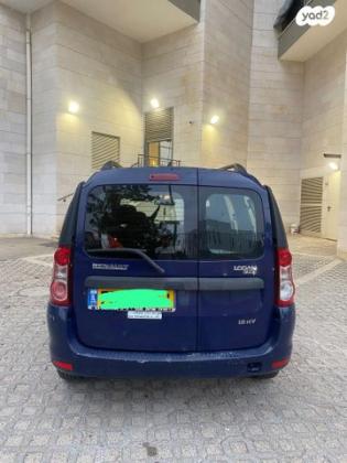 רנו לוגאן MCV E2 אוט' 1.6 (110 כ''ס) בנזין 2010 למכירה בפתח תקווה