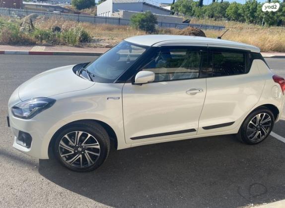 סוזוקי סוויפט GLX אוט' הייבריד 1.2 (83 כ"ס) בנזין 2021 למכירה בקרית שמונה