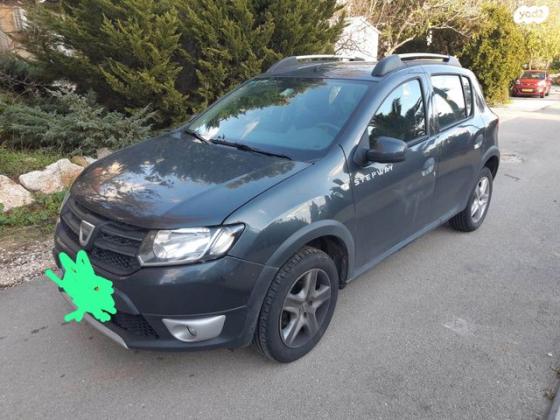 דאצ'יה סנדרו Stepway Laureate אוט' טורבו בנזין 0.9 (90 כ"ס) בנזין 2016 למכירה בגבעת חיים מאוחד