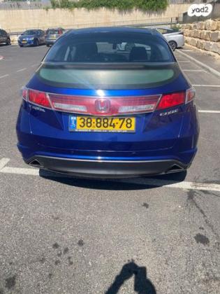 הונדה סיוויק האצ'בק החדשה Sport אוט' 1.8 (140 כ''ס) בנזין 2012 למכירה בירושלים