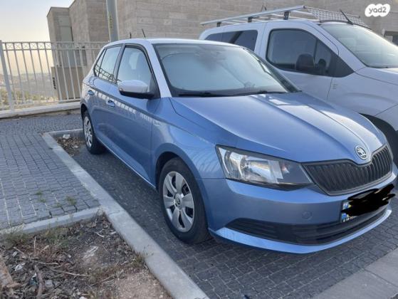 סקודה פאביה Active ידני 1.2 (90 כ''ס) בנזין 2015 למכירה במודיעין מכבים רעות