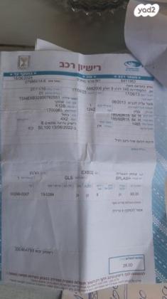 סוזוקי ספלאש GLS אוט' 1.2 (95 כ''ס) בנזין 2013 למכירה בחולון