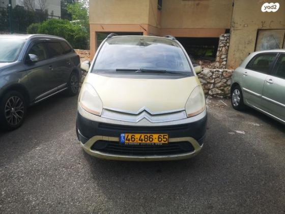 סיטרואן C4 פיקאסו SX Pack רובוטית 7 מק' 2.0 (143 כ''ס) בנזין 2008 למכירה בצפת