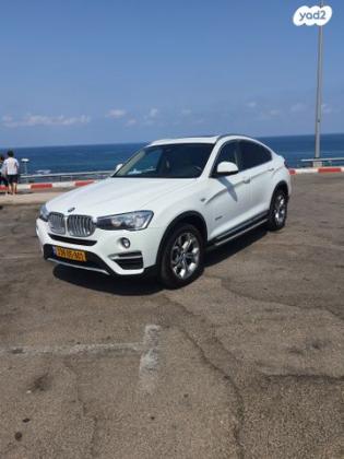 ב.מ.וו X4 4X4 XDRIVE20I Sport אוט' 2.0 (184 כ''ס) בנזין 2018 למכירה בתל אביב יפו