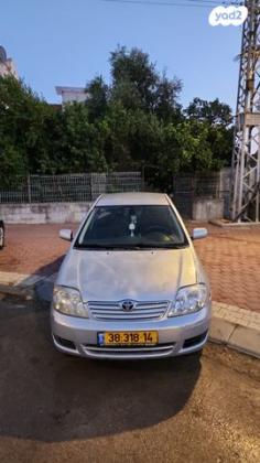טויוטה קורולה GLI אוט' 1.6 (110 כ''ס) בנזין 2006 למכירה בקרית עקרון