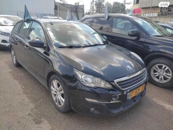 פיג'ו 308 Active SW סטיישן אוט' 1.2 (130 כ''ס) בנזין 2015 למכירה בנתיבות