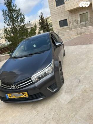 טויוטה קורולה Sun אוט' 1.6 (132 כ"ס) בנזין 2015 למכירה בירושלים